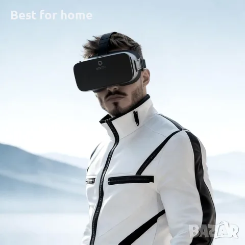 DESTEK V5 VR слушалки за телефон, 110°FOV HD антисини лещи за защита на очите, снимка 3 - 3D VR очила за смартфон - 55885890