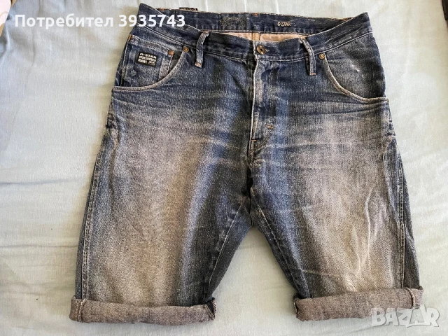 G star jeans къси , снимка 6 - Къси панталони - 50783899