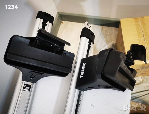 Багажник напречни греди THULE за TOYOTA Yaris 2005-2020г, снимка 5 - Аксесоари и консумативи - 52578823