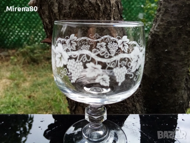 * Luminarc * - винтидж сервиз за вино, снимка 4 - Сервизи - 51458104