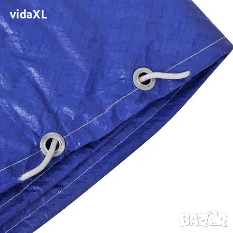 vidaXL Покривало за басейн от PE, кръгла форма, 540 см, 90 г/м2, снимка 3 - Басейни и аксесоари - 56148345