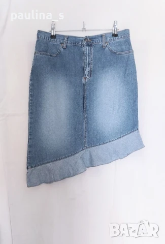 Пет различни броя / XS - M / Дънкова пола / , снимка 3 - Поли - 51242760