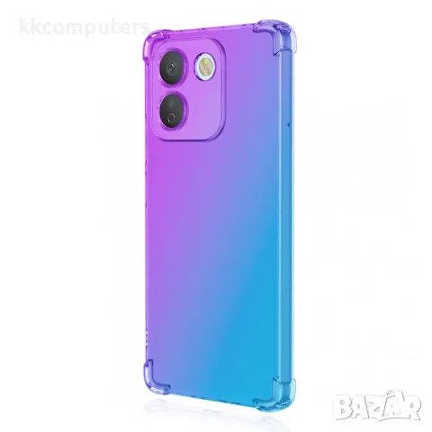 ENKAY за Xiaomi Redmi Note 17 Pro Max 5G TPU Калъф с Подсилени Ъгли и Градиентен Дизайн със Скрийн П