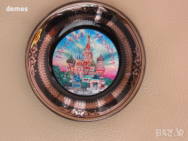 Керамичен магнит от Москва, Русия, снимка 3 - Колекции - 44156108