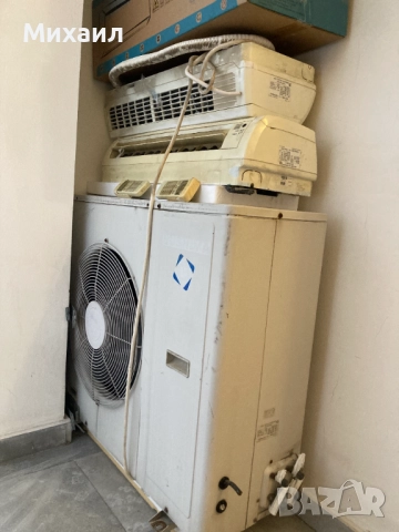 Продавам ДВОЕН климатик SUSHIMA-1външно и 2 вътрешни тела.