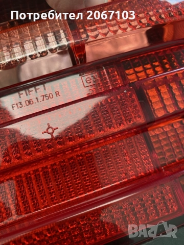 стопове в124 w124 red FIFFT червени, снимка 13 - Части - 56440432