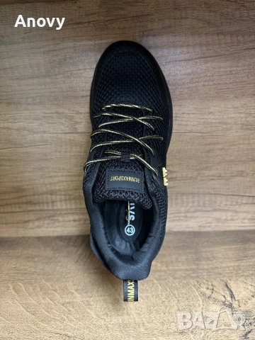 🏷️ Мъжки маратонки RF RUNMAX – черно със златно | 55 лв, снимка 2 - Ежедневни обувки - 52243816