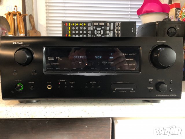 Denon AVR-1708 , снимка 1 - Ресийвъри, усилватели, смесителни пултове - 38573139