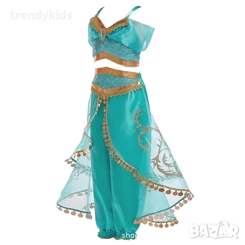 Костюми на Принцеса Яасмин от Аладин с подарък лента за коса , снимка 15 - Други - 44117939