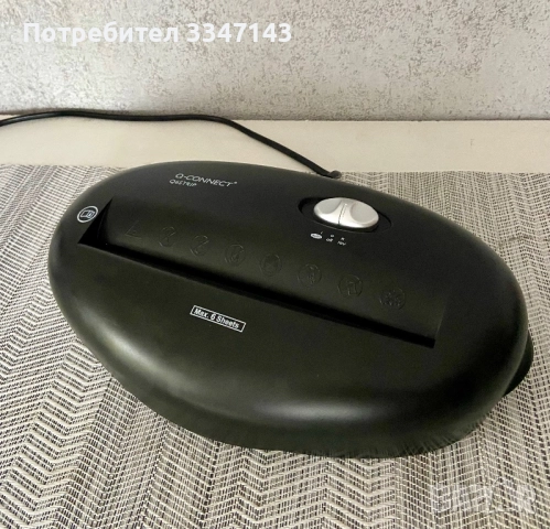 Шредер За Хартия Q-Cоnnect 6 Листа