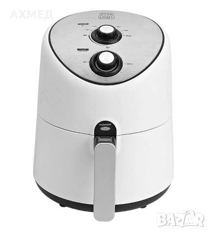 Фритюрник с топъл въздух Star-Light AFB-2613WH, 1300W, 2.6 л, Контрол на температурата, Таймер, Бял, снимка 5 - Фритюрници - 54163799