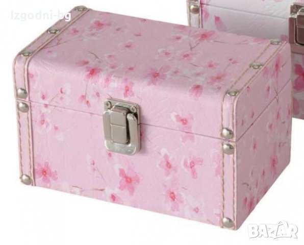Розова кутия за бижута