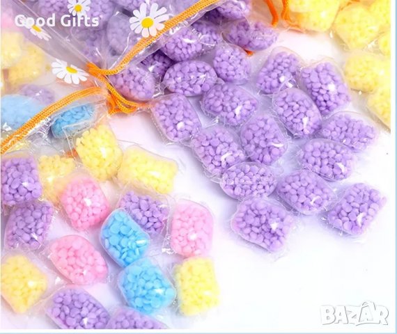 АРОМАТНИ ОМЕКОТЯВАЩИ ПЕРЛИ, 20 КАПСУЛИ, снимка 3 - Перилни препарати и омекотители - 38091082