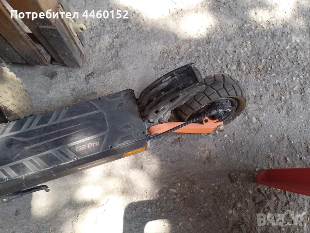 Продавам електрическа тротинетка KuKirin G2 Pro , използвана + каска, снимка 3 - Велосипеди - 55740860