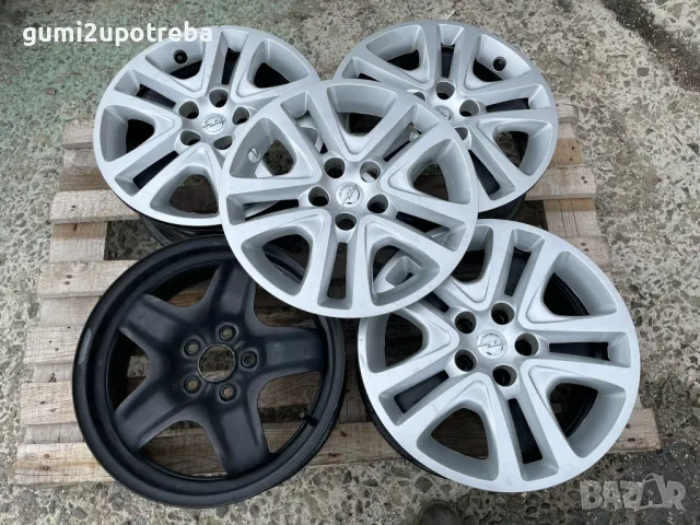 16 джанти 5х105 Opel Astra K Опел Астра К 6,5J et41 Оригинал+тасове