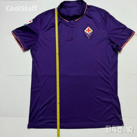 Le Coq Sportif ACF Fiorentina 2016/17 Футболна Тениска Размер XL, снимка 2 - Футбол - 54127617