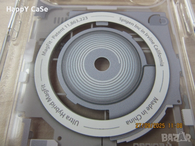 Apple iPhone 17 / Pro / Max / Air / SPIGEN Ultra Hybrid Zero One MagSafe Кейс гръб калъф , снимка 16 - Калъфи, кейсове - 51812171