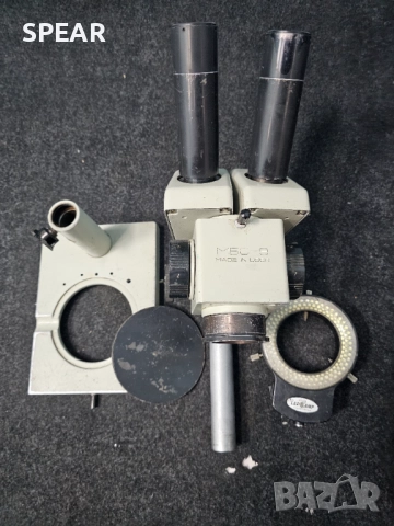 Микроскоп руски съветски МБС-9, снимка 12 - Други инструменти - 52377411