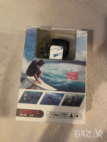 Екшън камера Sports HD DV – Full HD 1080P, WiFi, водоустойчива