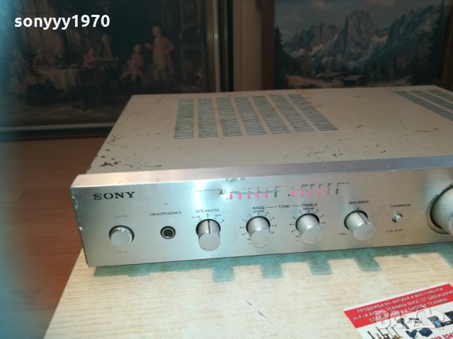 sony ta-f30 stereo amplifier 1203211234, снимка 4 - Ресийвъри, усилватели, смесителни пултове - 32132683