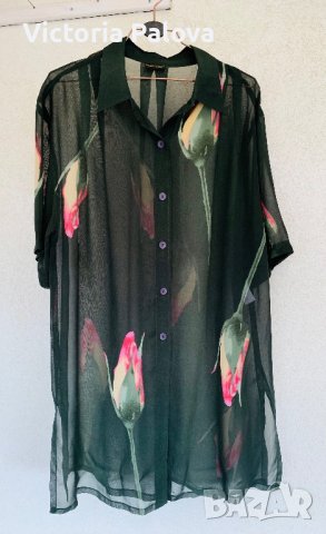 Луксозна копринена туника/рокля MARYAN MEHLHORN, снимка 4 - Туники - 39713299