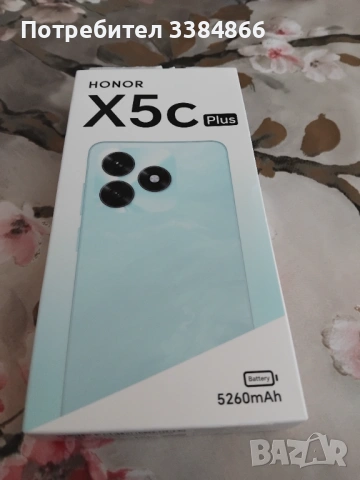 Honor x5c plus чисто нов