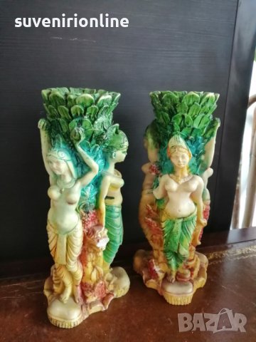 Двойка свещници , снимка 2 - Декорация за дома - 37088860