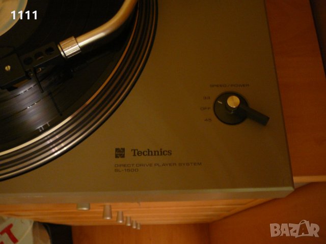 TECHNICS SL-1500, снимка 6 - Ресийвъри, усилватели, смесителни пултове - 35313519