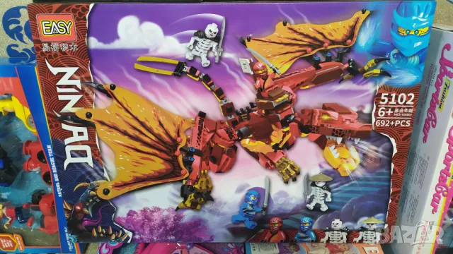 Конструктор тип Лего Нинджаго 692 части , снимка 1