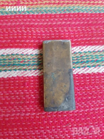 Войнишка бронзова запалка 