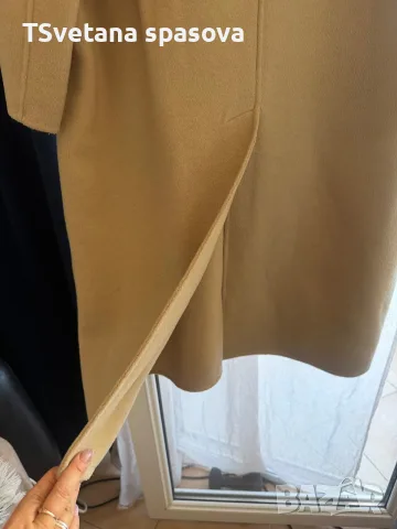 палто от естествена вълна Zara , снимка 5 - Палта, манта - 55747547