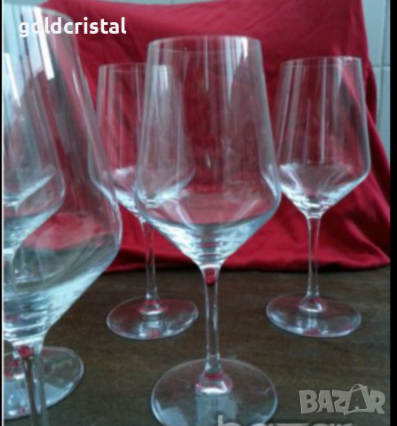 кристални чаши немски кристал , снимка 3 - Сервизи - 16236420