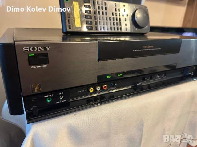 SONY SLV 835 Silver. Mega Rare!, снимка 7 - Плейъри, домашно кино, прожектори - 54246278