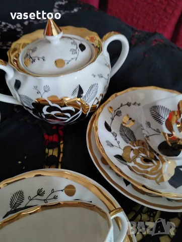 Костен порцелан Вербилки, снимка 6 - Сервизи - 54018976