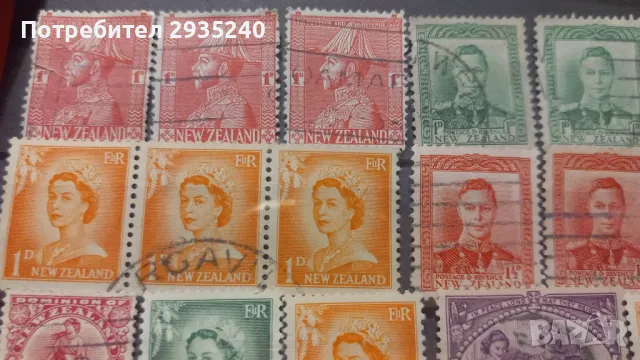 Марки New Zealand, снимка 2 - Филателия - 48998251
