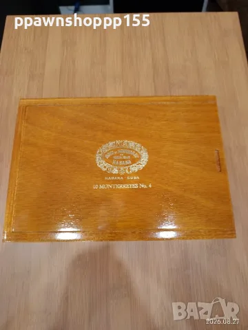 Луксозна дървена кутия / Комплект Hoyo de Monterrey Monterreyes No. 4