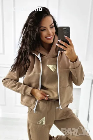 Kezzo Дамски моден комплект от три части, 2цвята , снимка 5 - Комплекти - 48795886