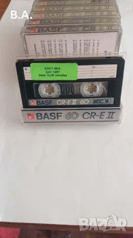 Аудио Касети BASF-60 CR-EII, снимка 3 - Аудио касети - 50756549