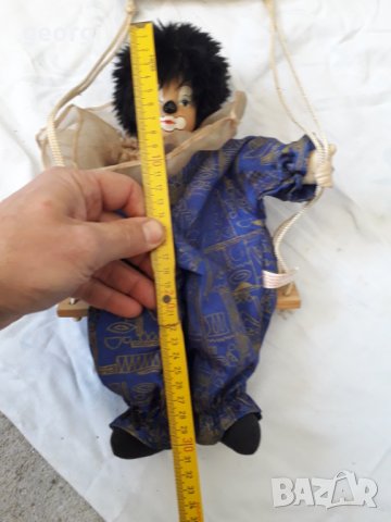 Стара кукла клоун, снимка 7 - Антикварни и старинни предмети - 31479578
