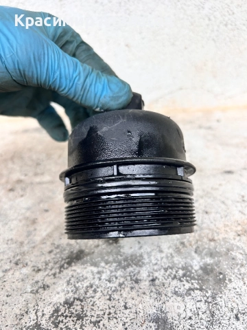 Маслено тяло капачка елемент за Шевролет Каптива 2.0 CDTI. 150кс. 2008г, снимка 2 - Части - 52577578