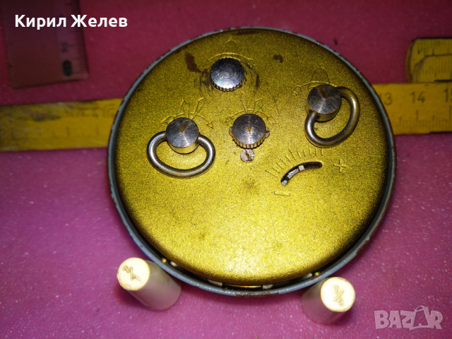SLAVA MADE in USSR Стар КОЛЕКЦИОНЕРСКИ РУСКИ БУДИЛНИК МЕХАНИЧЕН НАСТОЛЕН ЧАСОВНИК СЛАВА СССР 43089, снимка 7 - Антикварни и старинни предмети - 44545479