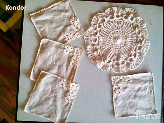 Комплект за сервиране, снимка 4 - Покривки за маси - 33828068