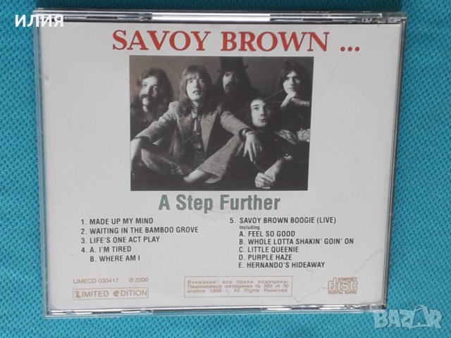 Savoy Brown – 1969 - A Step Further(Blues Rock,Classic Rock), снимка 4 - CD дискове - 44262736