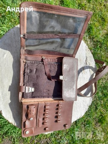 Стара командирска,офицерска чанта #10, снимка 4 - Антикварни и старинни предмети - 40143486