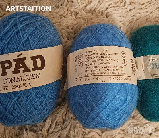 Сетове от прежди за плетене, снимка 9 - Декорация за дома - 49902319