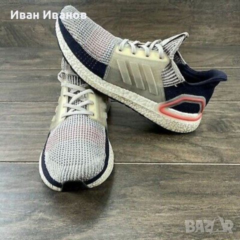 Оригинални маратонки  ADIDAS ULTRABOOST 19 CLEAR BROWN номер 45.5-46, снимка 6 - Маратонки - 40750471
