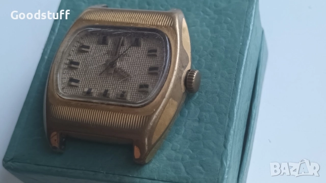 Часовник Ракета Ау10,Raketa Au10,с кутия ,работещ , снимка 7 - Мъжки - 51954385