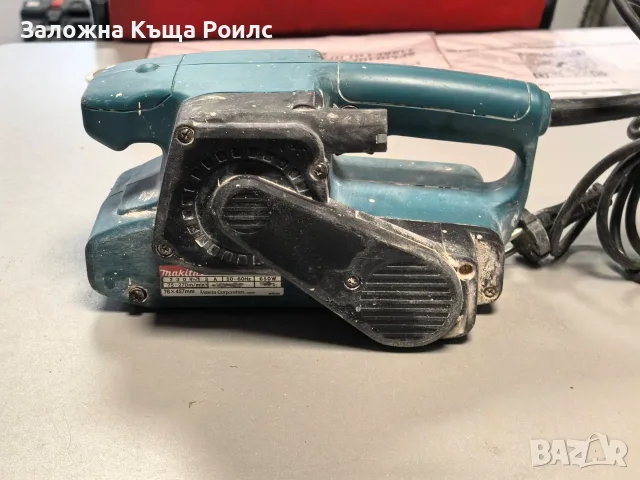 Професионална лентова шлайфмашина Makita 9911, снимка 2 - Шлайфмашини - 56208207