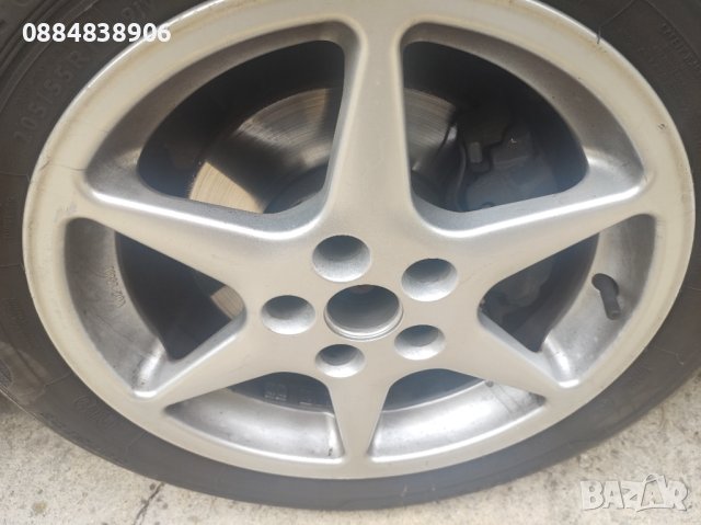 Джанти с гуми 16" 5х110 централен 65.1 с гуми 205/55 , снимка 2 - Гуми и джанти - 42232964
