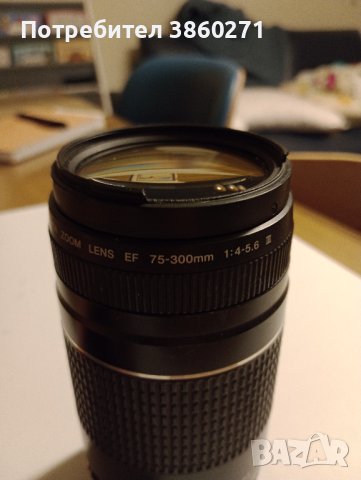 Canon EF 75-300mm f/4-5.6 III, снимка 6 - Обективи и филтри - 44387908